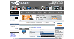 Desktop Screenshot of maconverter.net